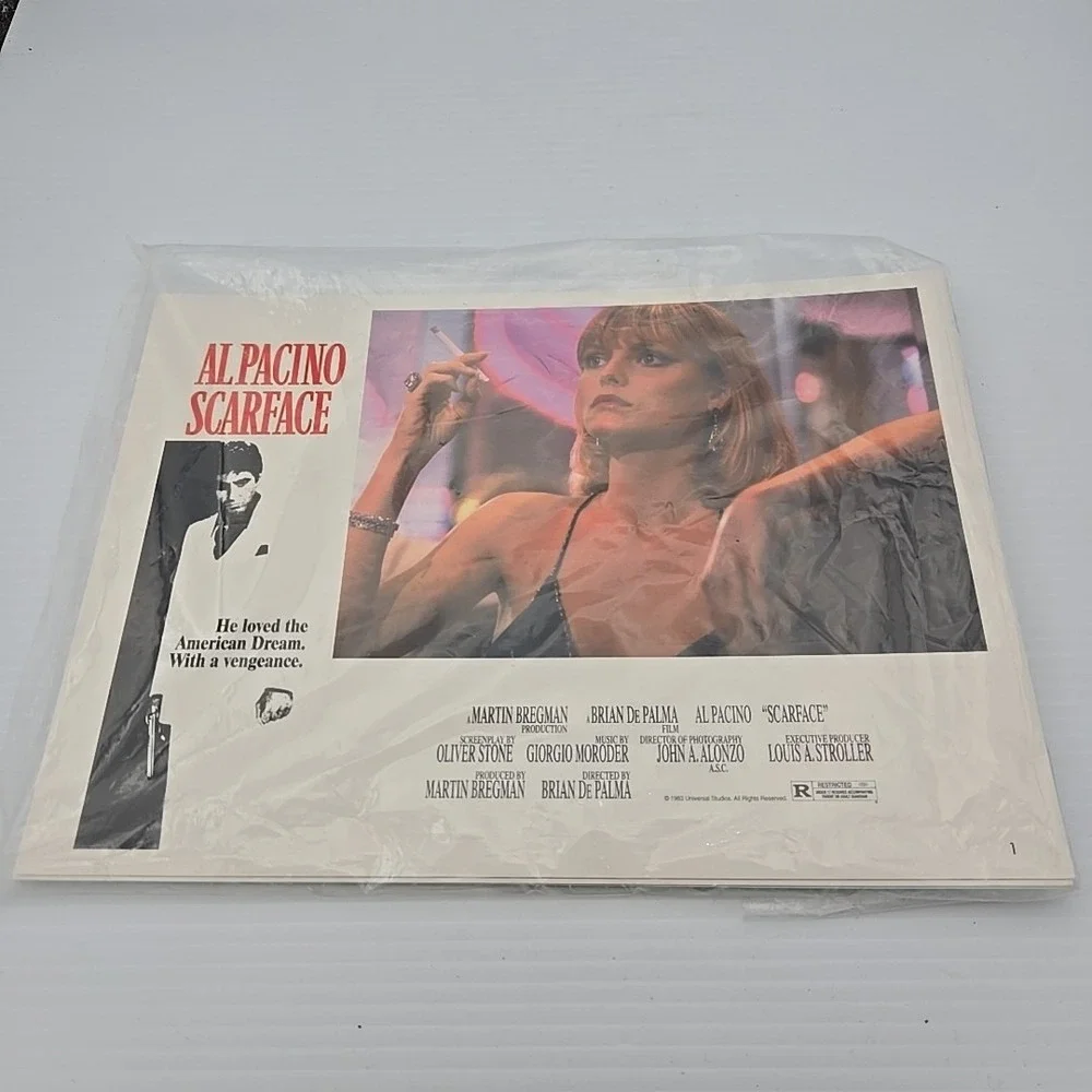 Al Pacino Scarface Anniversary Edition Giftbox DVD (Picture Cards Only)